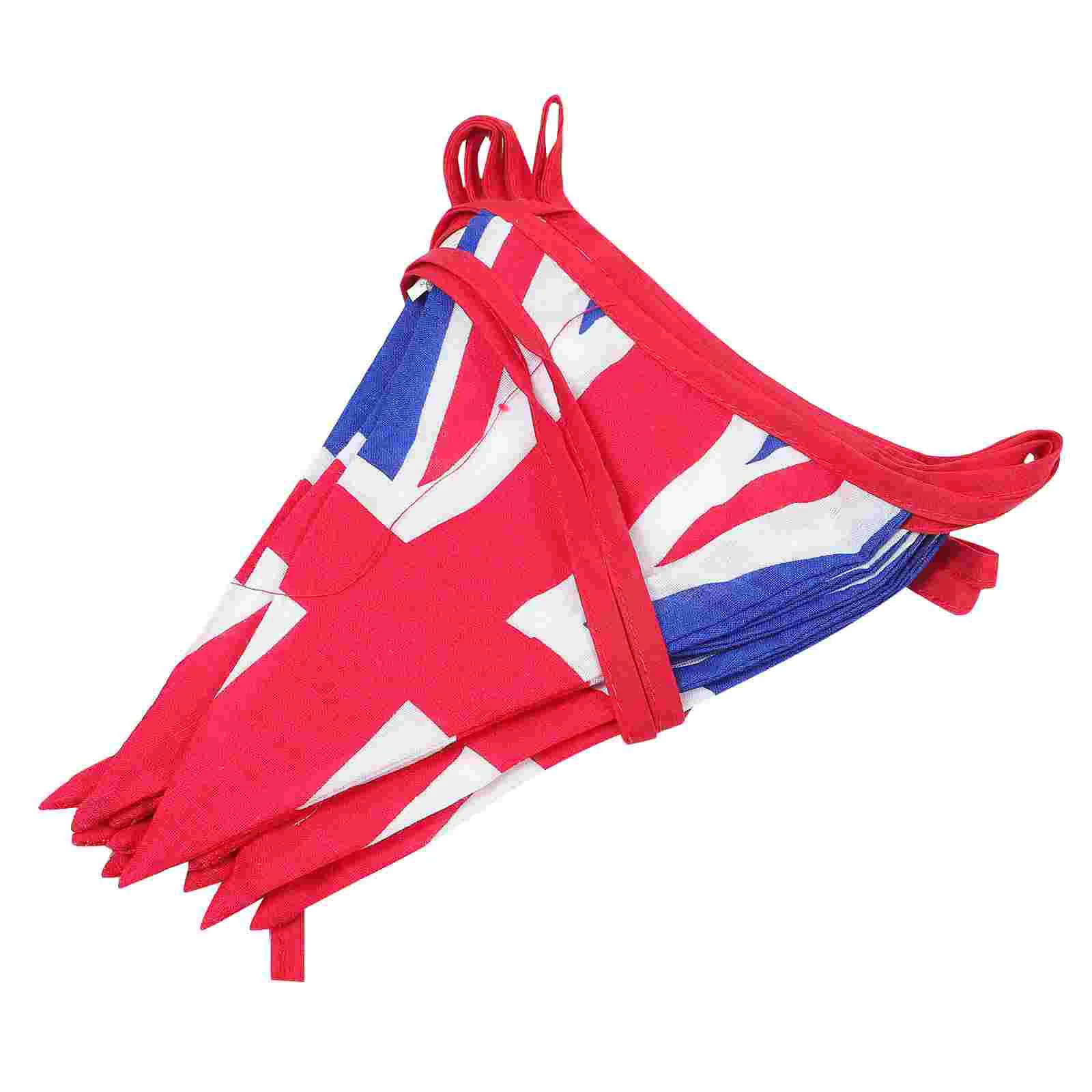 

Flag Banner British Bunting Jack Pennant Union Uk Jubileeflags United Kingdom 2022 Party Garland Triangle Hanging Platinum