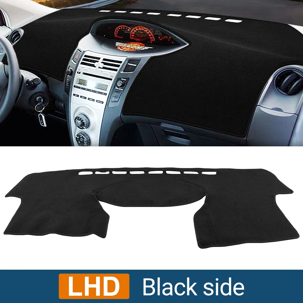 

Для Toyota Yaris Vitz 2006, 2007, 2008, 2009, 2010, 2011, чехол на приборную панель автомобиля, избегайте света, солнцезащитн...