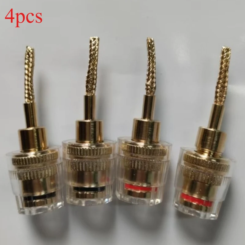 

Золотой аудио кабель адаптер 4 шт