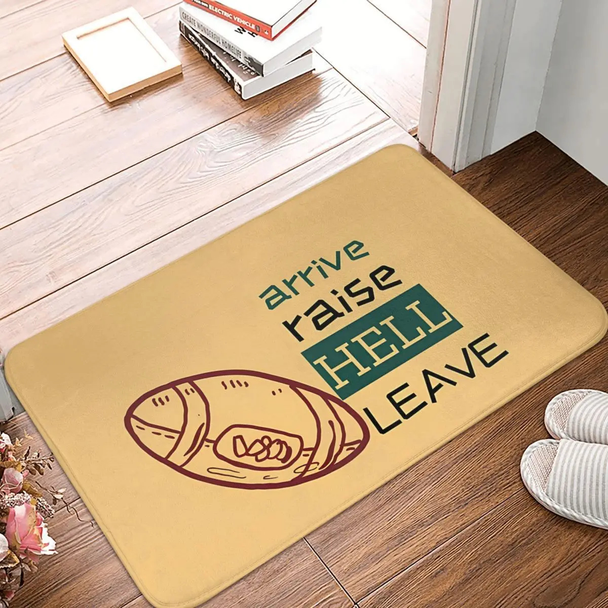 

Bathroom Mat Football Doormat Living Room Carpet Entrance Door Rug Home Decoration