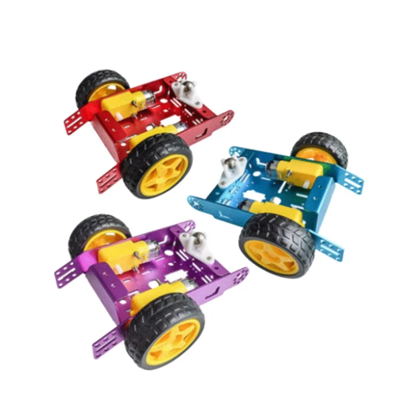 Тележка для роботов из алюминиевого сплава, интеллектуальная тележка, шасси из сплава, шасси, 2-колесная тележка «сделай сам», новинка A30 Тележка для роботов из алюминиевого сплава, интеллектуальная тележка, шасси из сплава, шасси, 2-колесная тележка «сделай сам», новинка A30