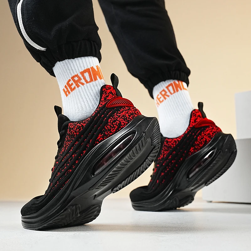 New Men's Running Shoes Professional Light Running Shoes Fashion Outdoor Breathable Jogging Shoes Men's Sneakers Size 39-46