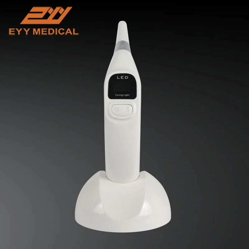 Dental Wireless Curing Light Dentist Cordless LED Lamp Output Intensity 1200-2000mw/cm2 With 1 Second Fast Curing Function