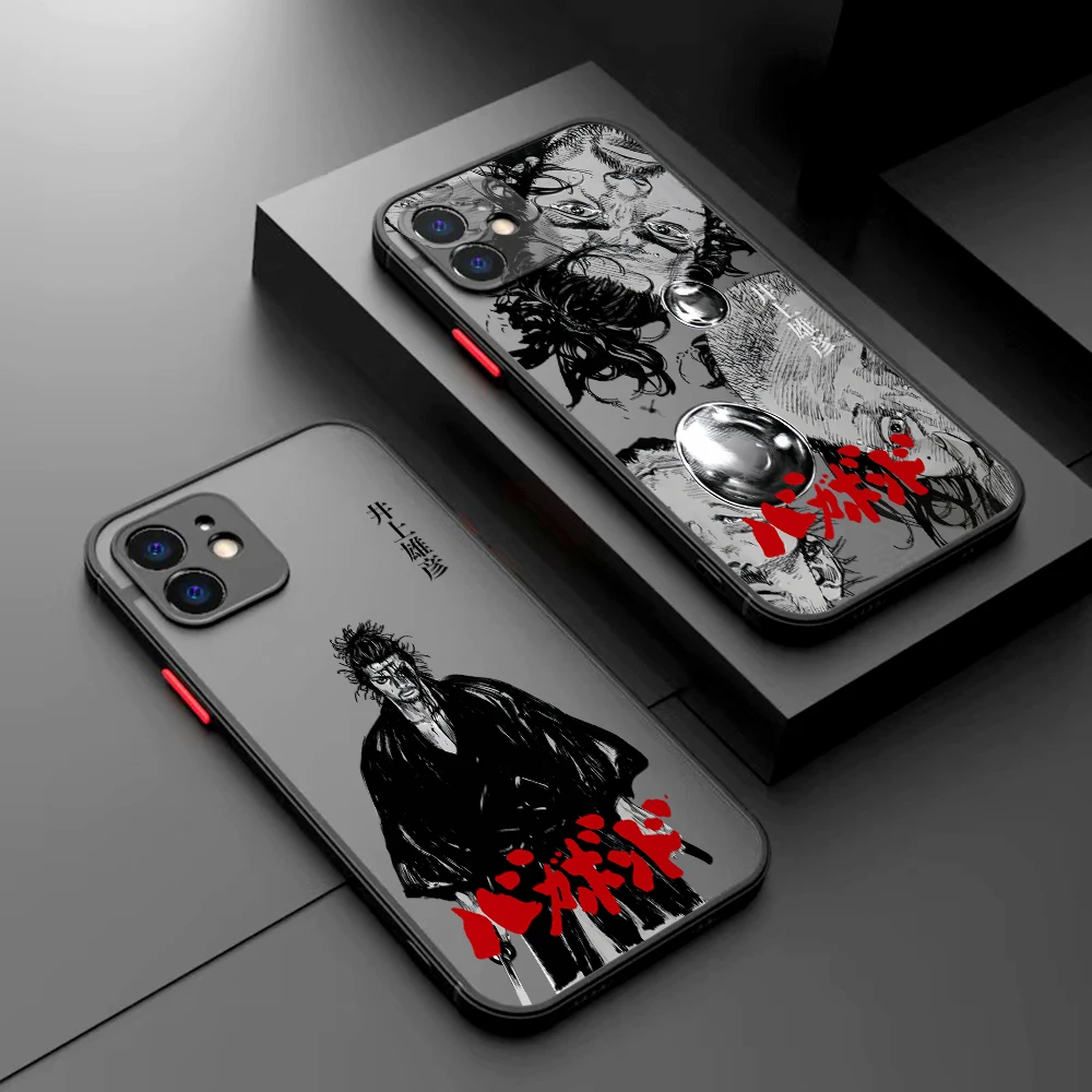Фото Чехол для телефона Vagabond Inoue Takehiko Oppo Reno13 Reno8 Reno7 Reno6 Reno5 Reno4 Reno3 T F Pro 4G 5G, матовая прозрачная задняя крышка №1