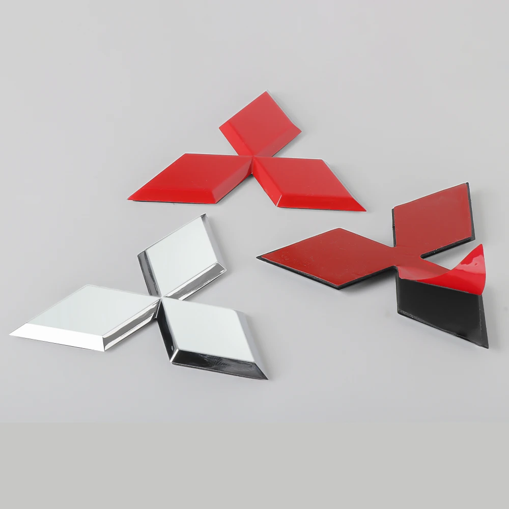 Автомобильная передняя решетка наклейка задняя эмблема багажника для Mitsubishi