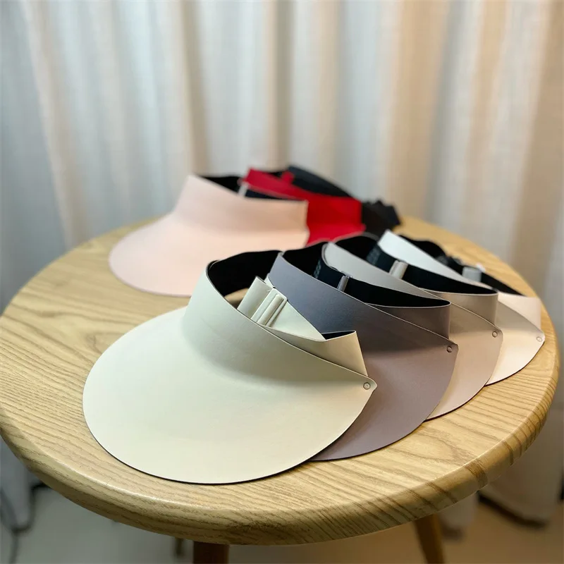 Шляпа Женская солнцезащитная бесшовная интегрированная с УФ-защитой широкими