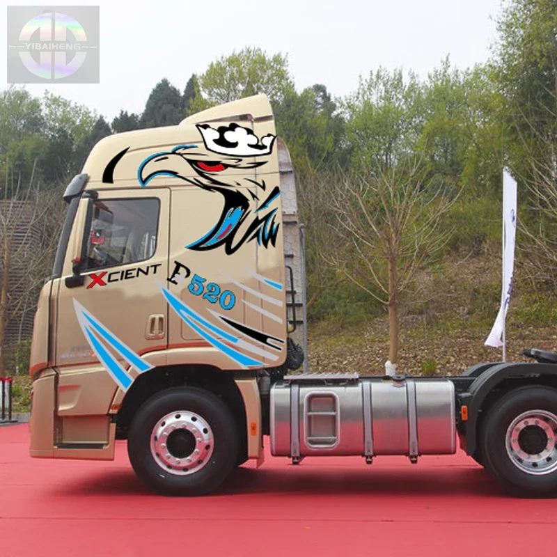 Фото Автомобильные наклейки для Hyundai XCIENT, внешний вид кузова, специальные персонализированные модные наклейки на заказ №2
