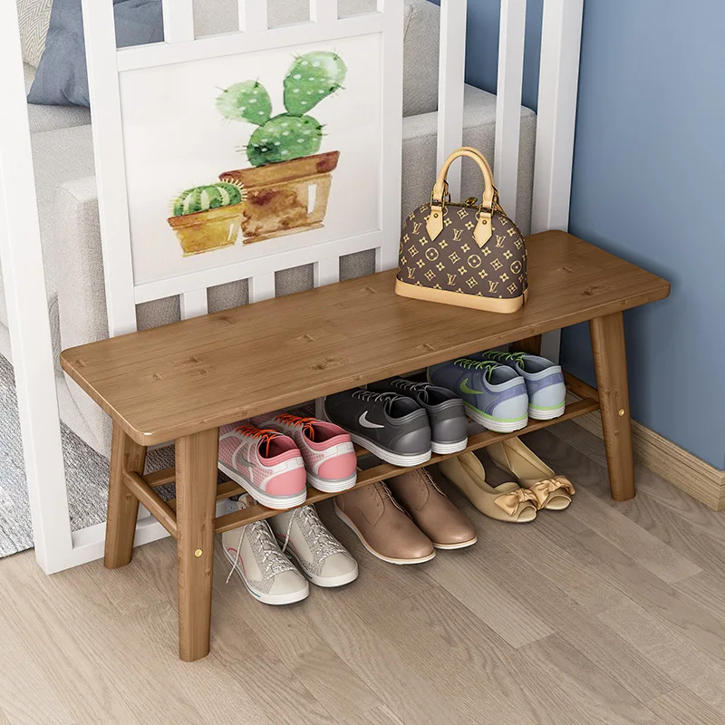 

Aoliviya Sh New Shoe Changing Stool Shoe Rack Integrated Home Card Holder Cushion Hallway Shoe Cabinet Door Storage Simple Shoe