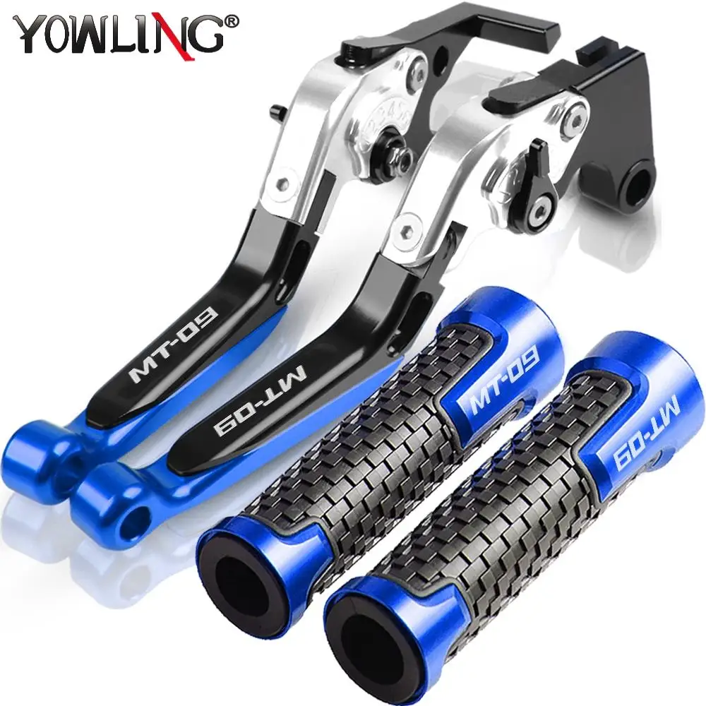 

For Yamaha MT09 TRACER 2015 2016 2017 2018 2019 2020 Motorcycle Adjustable Folding Brake Clutch Levers Handle Grips MT 09 MT-09