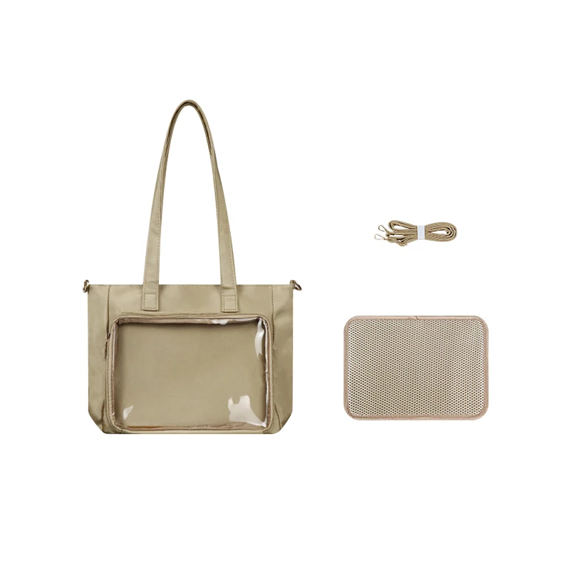 Ita Bag 2025 Большая вместительная сумка для показа новая модная прозрачная на плечо