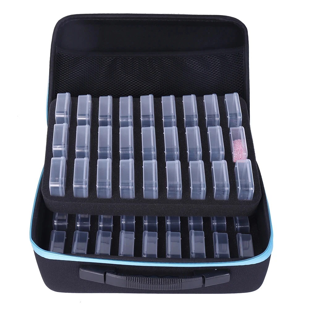 Двухслойная Алмазная картина Dispaint 54 дюйма набор емкостей для хранения