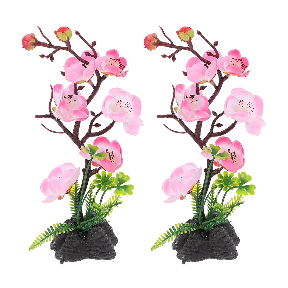 

Flower Sushi Plate Decoration Decor Sashimi Artificial Japanese Fakeflowers Ornament Table Tank Aquarium Serving Fish Faux Dish