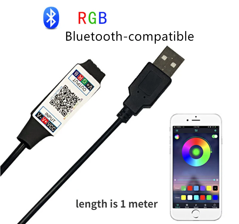 

RGB контроллер Bluetooth для светодиодной ленты
