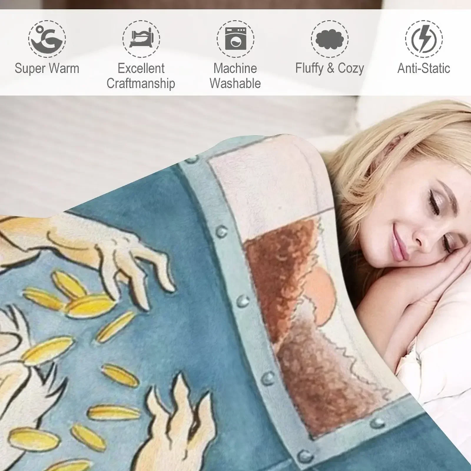 Паровой локомотив Southern Pacific Railroad No 1273 - Одеяло для путешествий городского