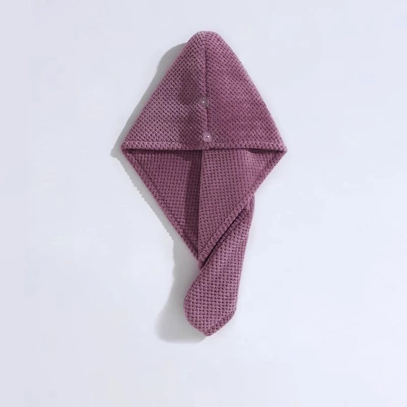 

Утолщенная двухслойная шапочка для сухих волос, женское супервпитывающее быстросохнущее полотенце для протирки головы, которое не выцветает, полотенце из микрофибры