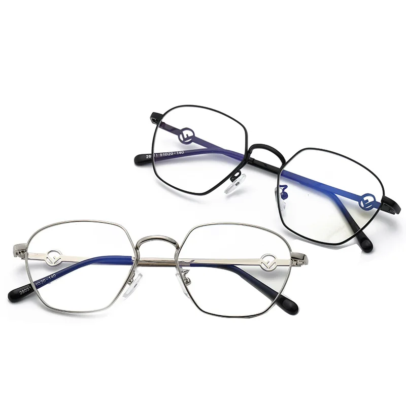 

Cute Anti Blue Light Anti Blocking Filter Glasses Women Men Computer Goggles Optical Spectacle Rose Gold Myopia Degree Glasses