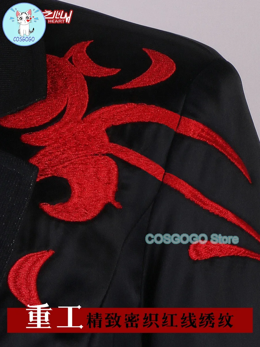 COSGOGO Vtuber Nijisanji Kuzuha Kanae ChroNoiR игровой костюм великолепный красивый косплей Хэллоуин