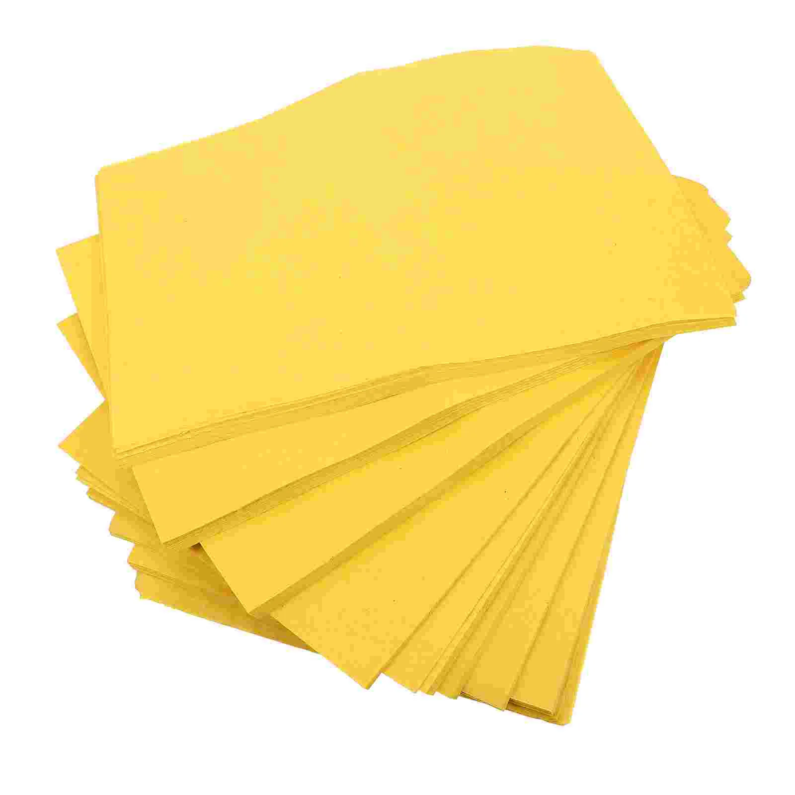 

500 Pcs Ancestral Worship Burning Paper Buddhism Books Transcribing Papers