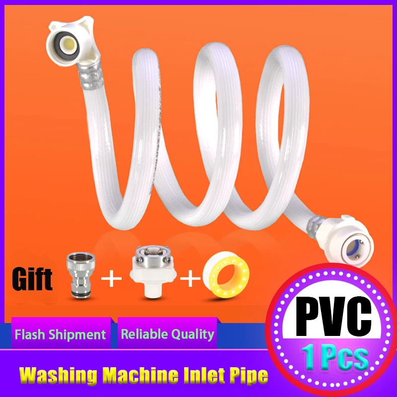 

Multi-function Washing Machine Inlet Pipe Automatic Wave Wheel Extension Extension Water Inlet Hose Maintenance Accessories