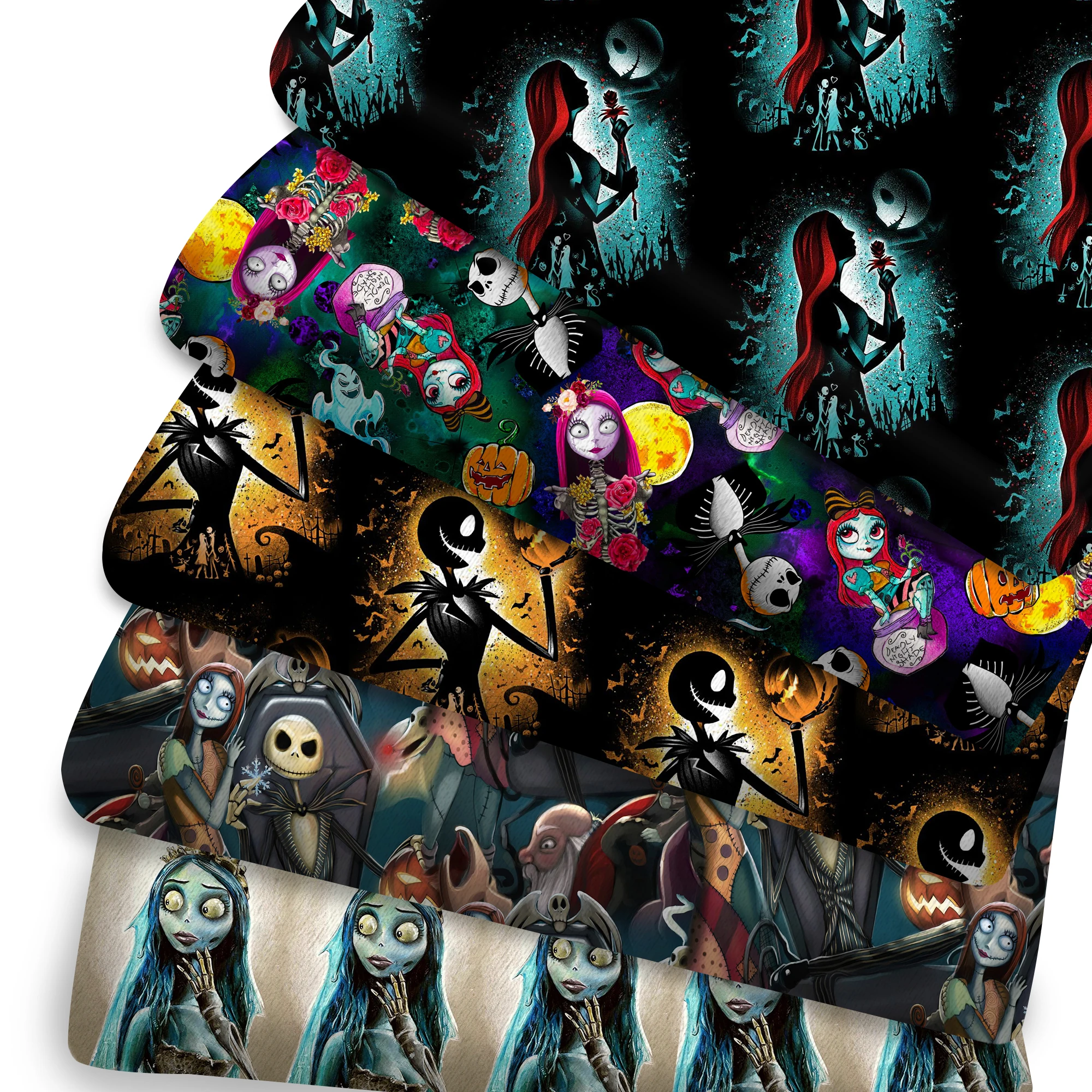 Disney Jack Skellington 50*145 см полиэстер хлопок/чистый хлопок ткань для шитья тканей