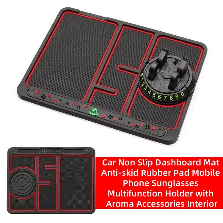 Автомобильный нескользящий коврик для приборной панели противоскользящая