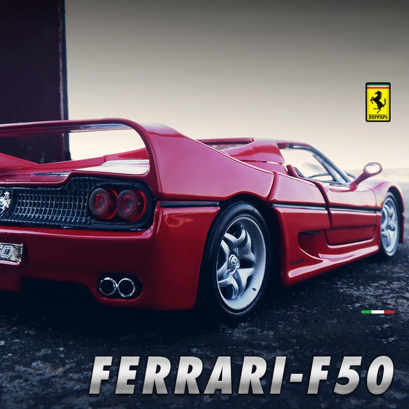 

Модель автомобиля Bburago Ferrari F50 1:24, литой и игрушечный автомобиль