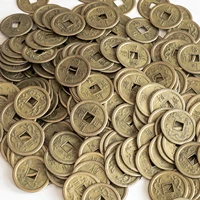 1050100pcs chinese feng shui lucky coins antique fortune money dragon coin for wealth and success best wishes gifts for kids
