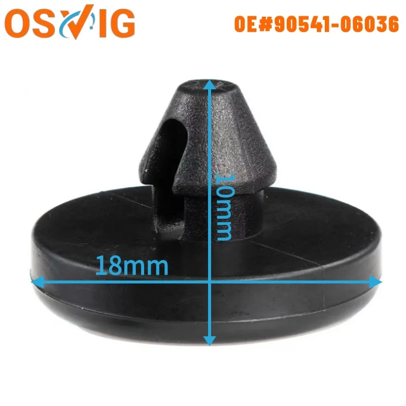 

10 шт. OE # 90541-06036 применима к кнопке переключения стоп-падки педали тормозной муфты автомобилей Toyota Lexus.