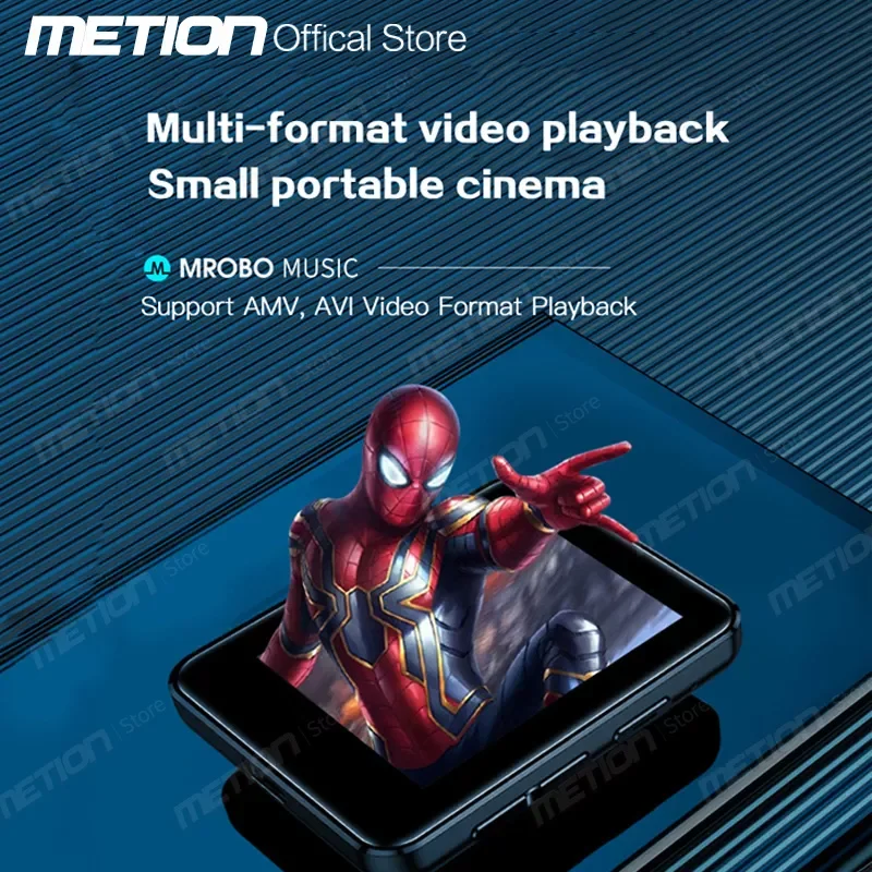 

2023 2022 New MP3 Player Bluetooth 5.0 Full Screen Walkman Portable Sport Music Player Mp4 Video Player FM/E-book/Recorder Mp3