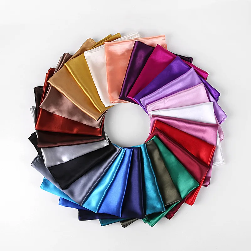 90*90cm Muslim Satin Hijab Cap Multicolors Plain Jersey Cotton Scarf Ethnic Scarves | Skullies &amp Beanies