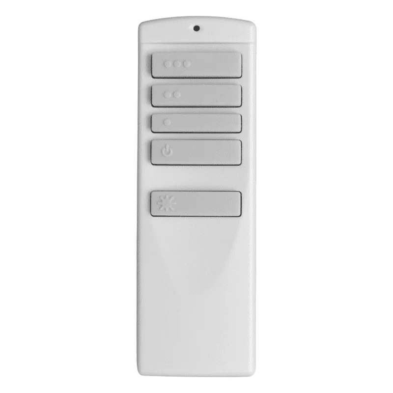 

Speed Handheld Ceiling Fan Remote with Wall Mount, Light, Fan & Custom Controls