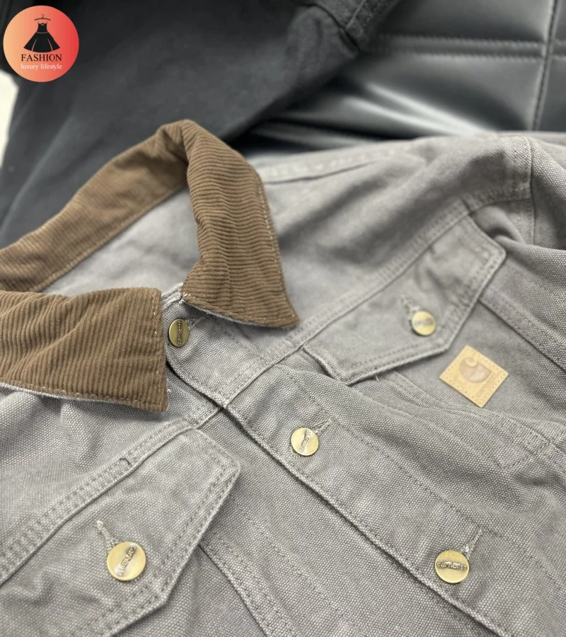 Новая винтажная тяжелая джинсовая куртка с цветными блоками мужская и женская