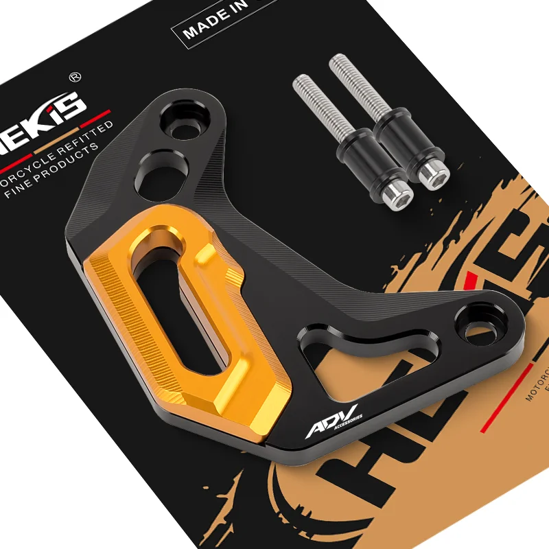 

Chekis подходит для Honda Adv150 Adv160 Аксессуары для модификации мотоцикла, защитная крышка суппорта переднего колеса, крышка дискового тормозного насоса заднего колеса, защитный корпус тормозного насоса, алюминиевый сплав