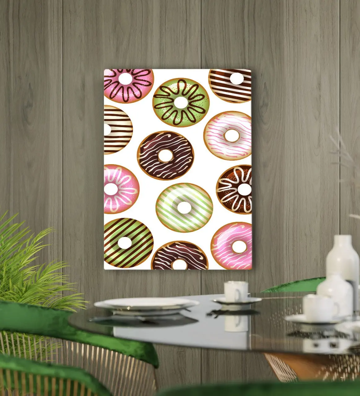 

BK Gift Cafe & Bar & Restaurant Konseptli Canvas Table 50x70cm-23