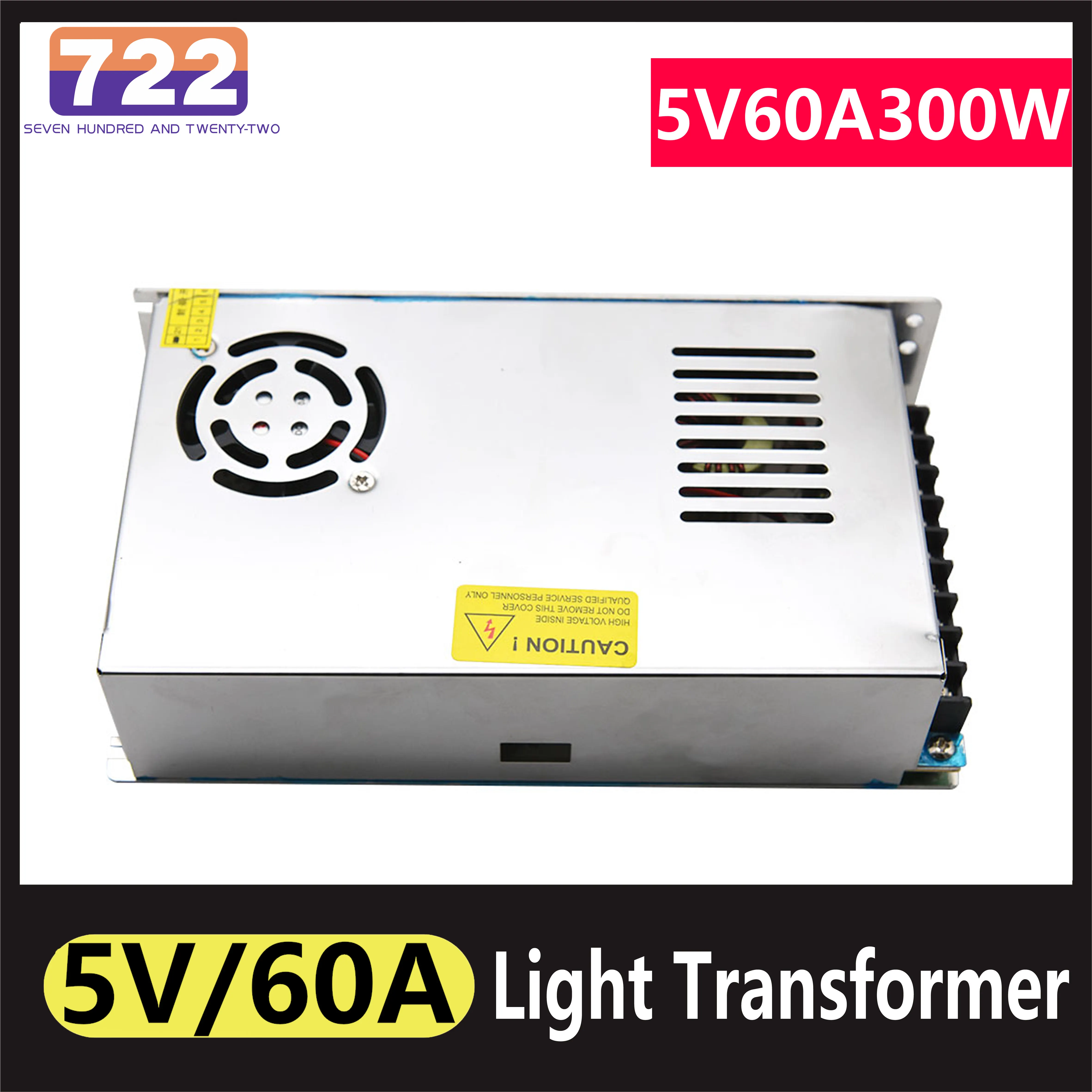 

Импульсный Светодиодный источник питания постоянного тока 5 в 60 А, трансформатор освещения 85-260 В, адаптер источника питания SMPS для Светодио...