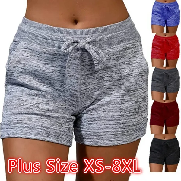 Women Fashion Activewear Casual Shorts 