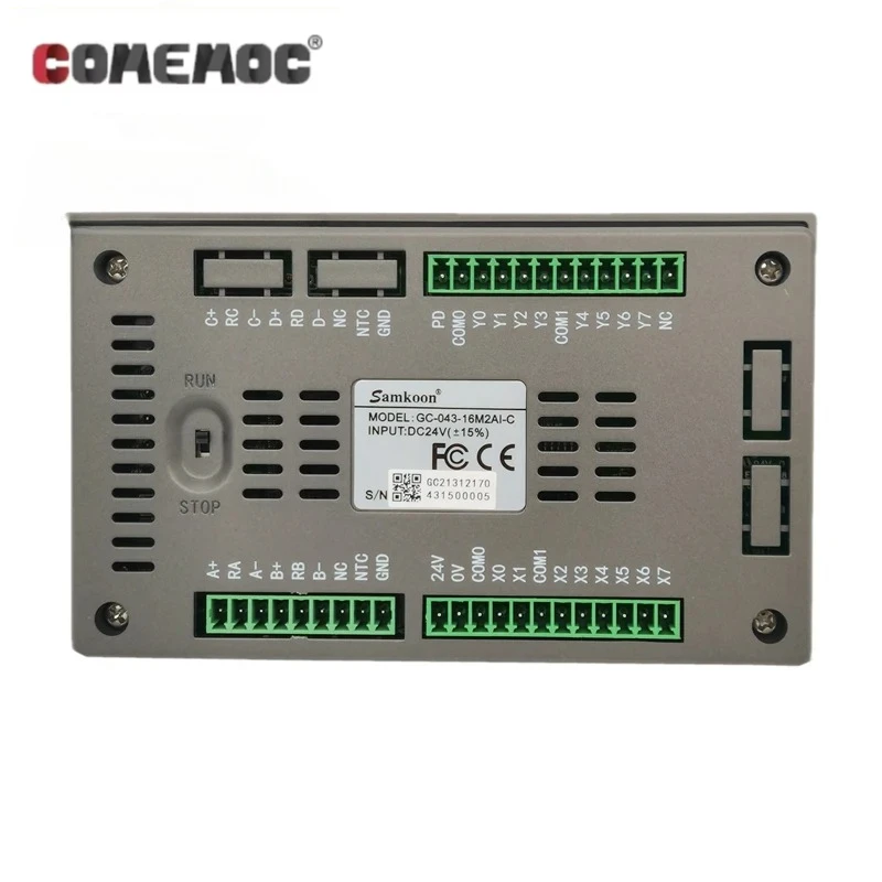 Фото GC-043-16M2AI-C GC-043-16M4AI-C GC-043-16M-C Samkoon HMI+PLC 4,3-дюймовый сенсорный экран 24 В постоянного тока №2