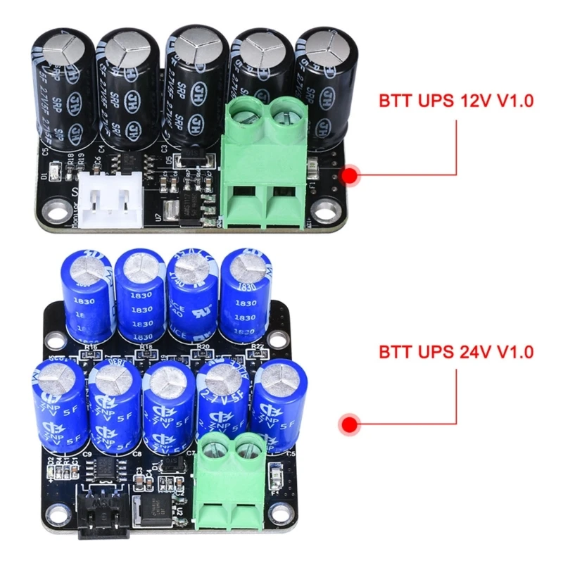 

BTT UPS 24 В V1.0/мини UPS V2.0 12 В, возобновление печати при отключении питания, модуль датчика для SKR V1.3 SKR V1.1, деталь 3D-принтера