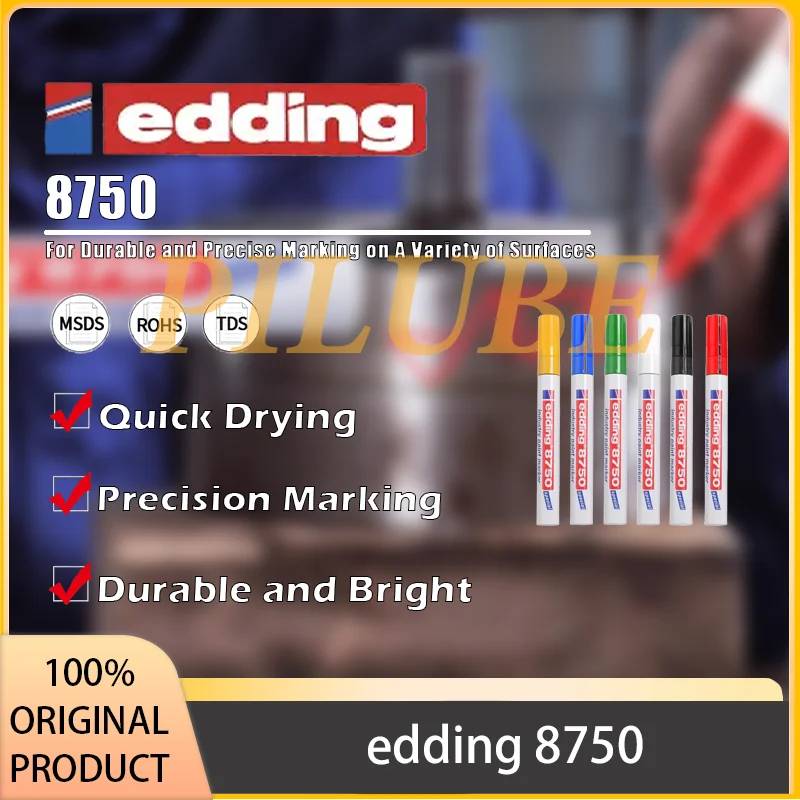 

На складе Edding 8750. Ручка-краска для электроники и промышленного применения.