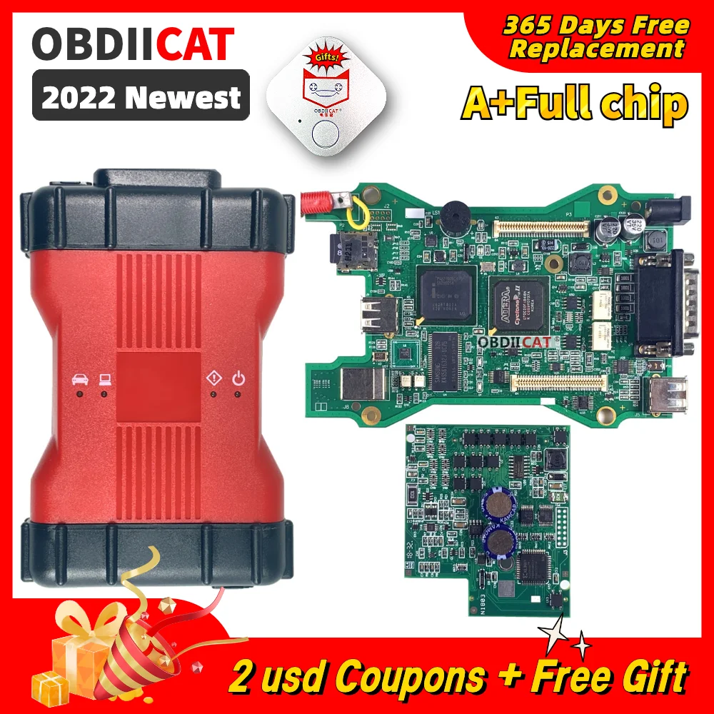 

OBDIICAT VCM 2 Pro includes VCM 2 and UCDS All functions VCM2 IDS V119 and UCDS V2.0.7.1 for Fo-rd Diagnostic Tool