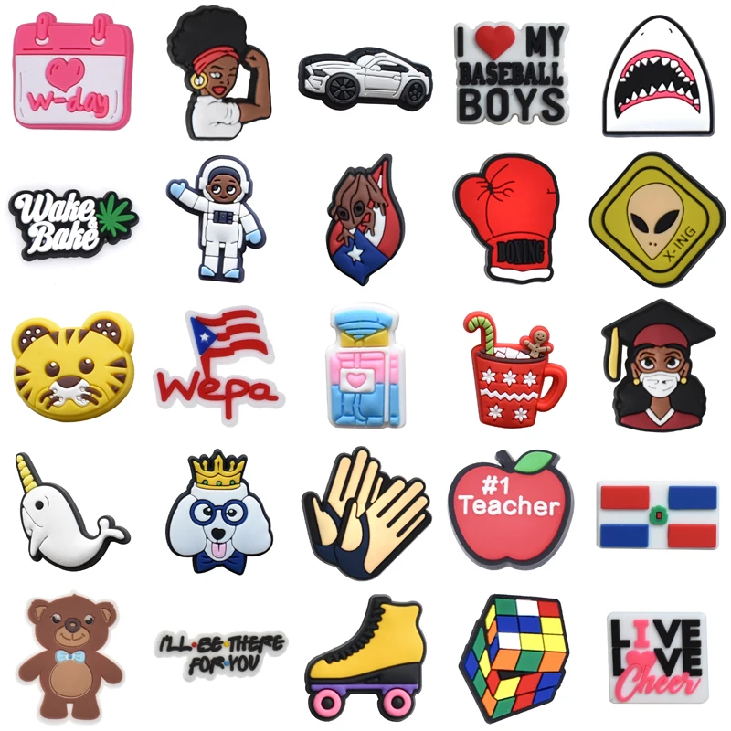 

Boy Women Charm Set Jeans Men Wholesale Bulk Para Pins Gifts Girl Shoes Accessories Packs Kids Shoe Charms Decorations for Crocs