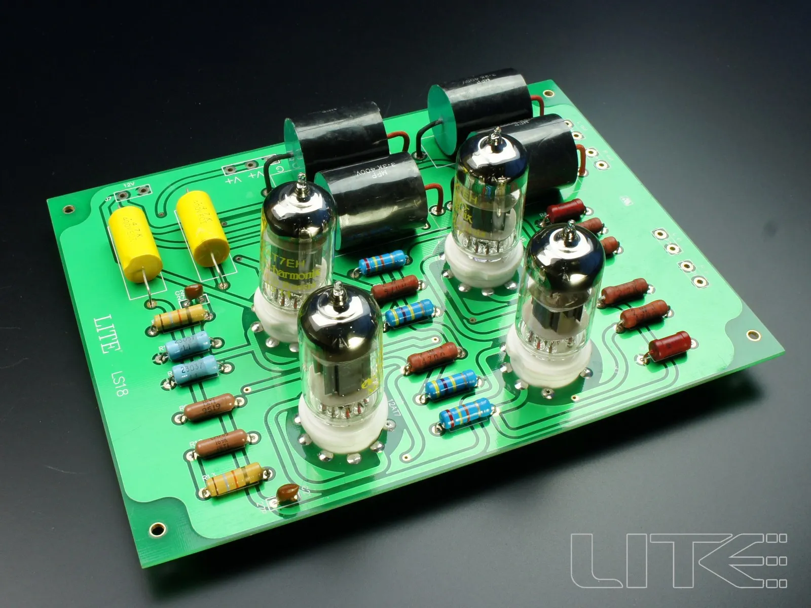 

Finished LITE LS18 Tube Preamp Board Based On MATTSSE Circuit