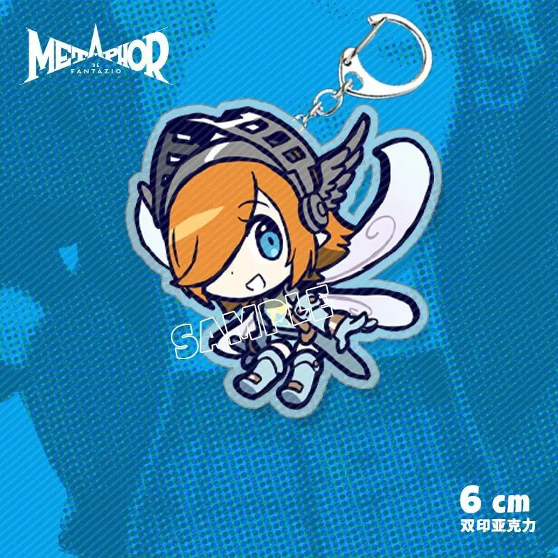 6 см Metaphor Refantazio игровые периферийные устройства акриловый рюкзак кулон