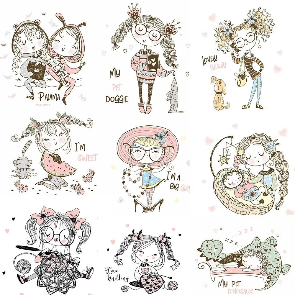 

AZSG Pretty girl Clear Stamps and cutting die DIY Scrapbooking/Card Making/Album Decorative Silicone Seals Crafts rubber stamp