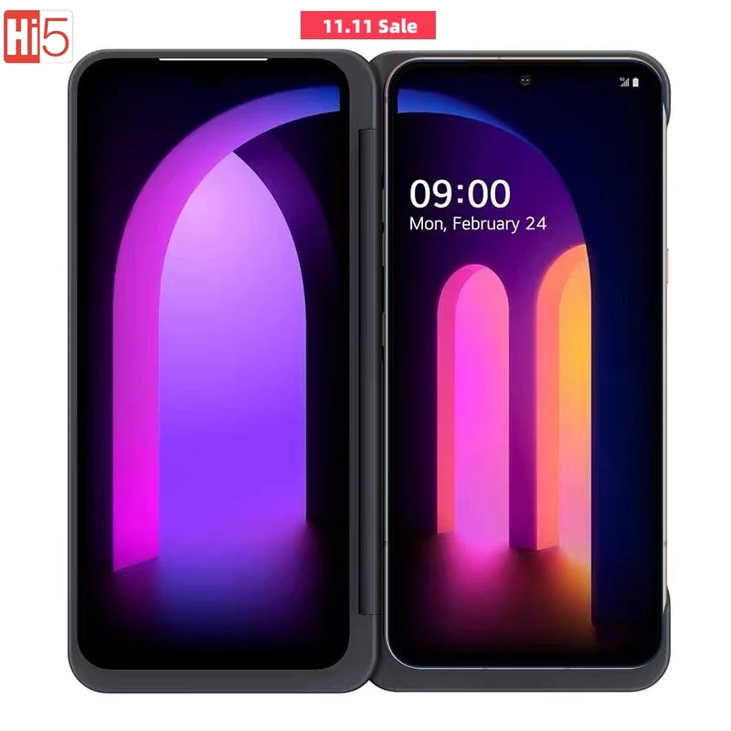 Tanie Original LG V60 ThinQ Dual Screen 8GB RAM 128GB ROM LG V60 6.8