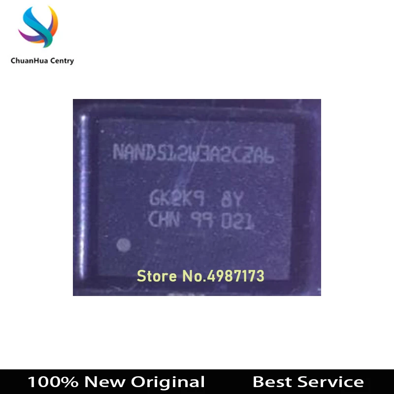

2 шт./лот NAND512W3A2CZA6 BGA новые и оригинальные Фотообои