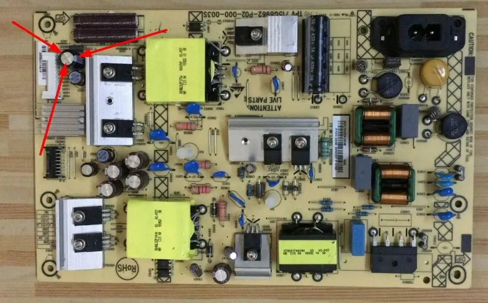 

Плата питания для Philips 50PUF6112/T3 715G8962-P02-000-003S