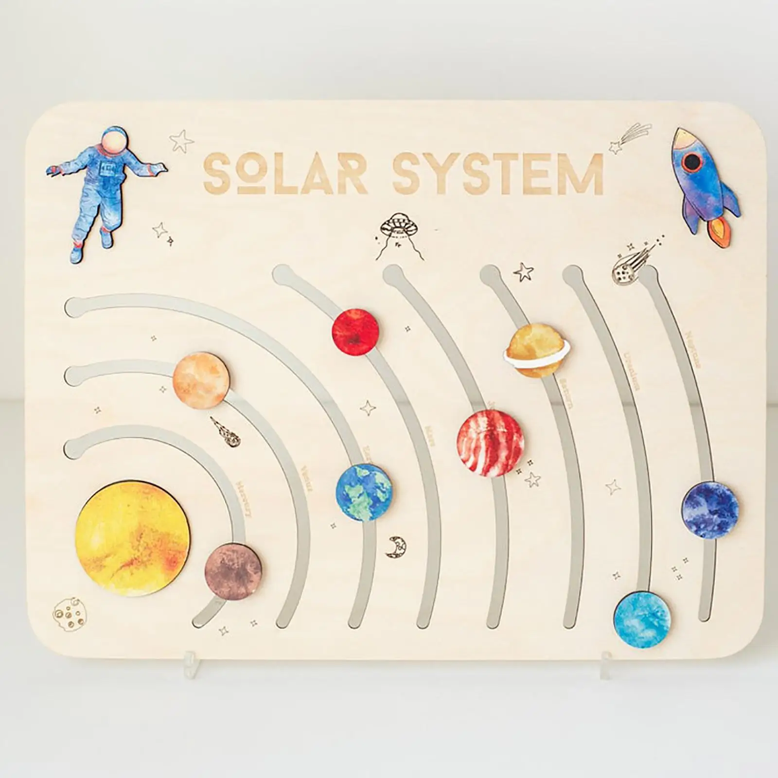 

Solar System Puzzles Learning Educational Science Stem Toys for Boys Girls