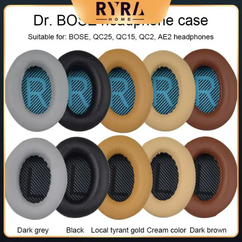 

Headphones Part Noise Cancelling Leather Ear Pads Earpads For Qc15 Qc25 Qc35 Ae2 Replacement Ear Pads Headphone Cover Earmuff