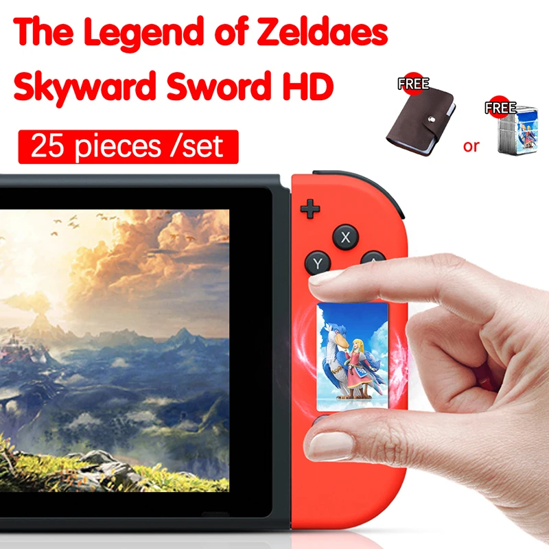 

Карты для NintendoThe Legend of Zeldaes Sky Sword Amxxbo, карты для лофта асуки, небесного меча, связь с дикими животными, NFC-карты, 25 шт.